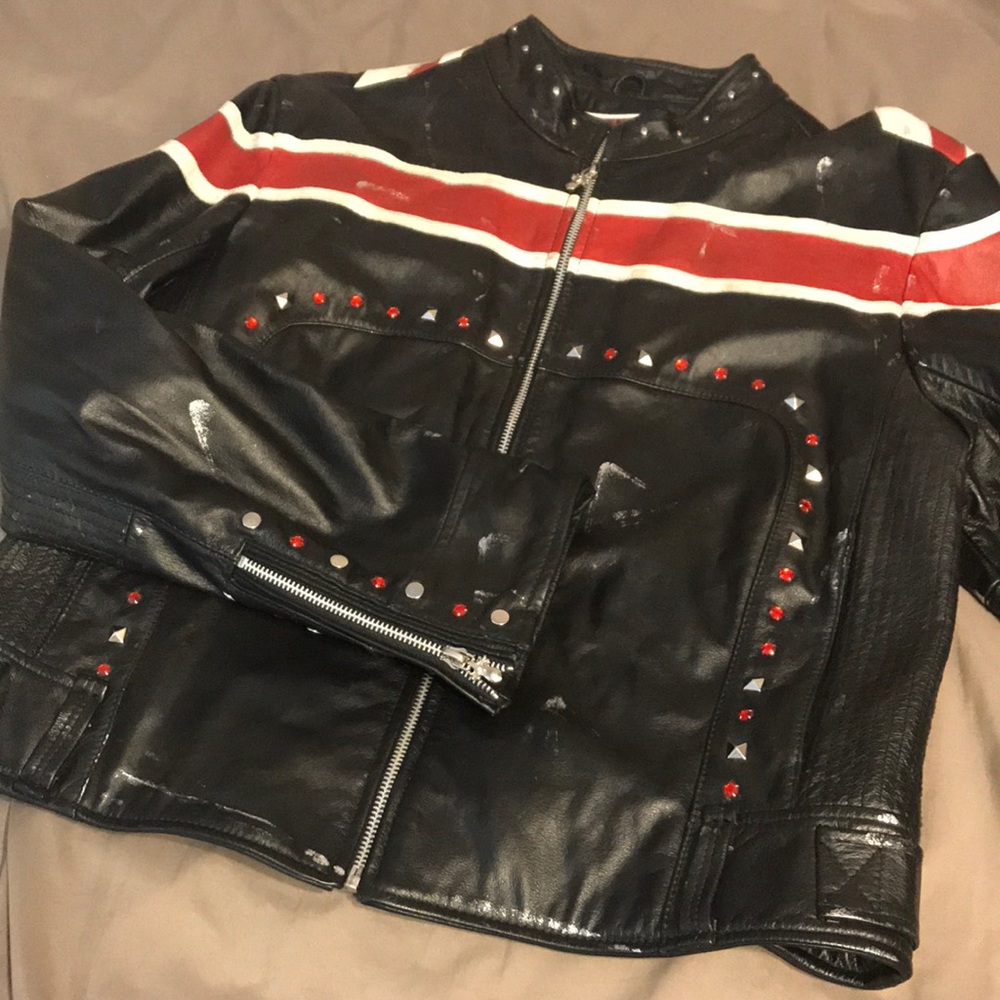 Def Leppard Leather jacket